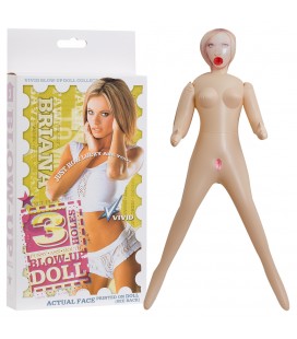 3 HOLES BRIANA INFLATABLE DOLL