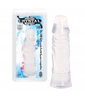 CRYSTAL JELLIES DILDO 6'' CLEAR