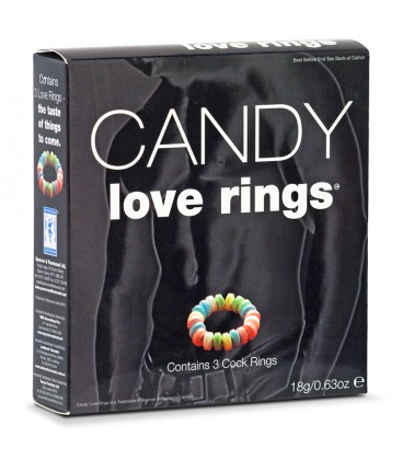 CANDY LOVE RINGS 3 PACK