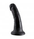 DILDO REALÍSTICO KING COCK 6” PRETO