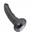 DILDO REALÍSTICO KING COCK 7” PRETO