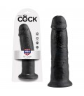 KING COCK 10” REALISTIC DILDO BLACK