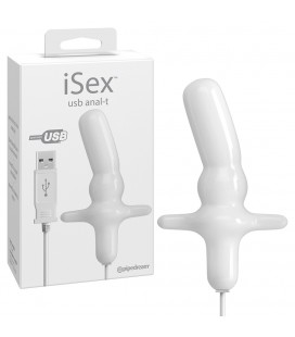 PLUG ANAL COM VIBRAÇÃO ANAL-T USB iSEX