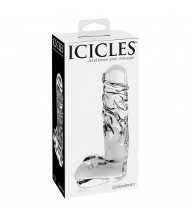 DILDO EM VIDRO ICICLES Nº40