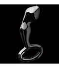 ICICLES GLASS ANAL PLUG Nº46 BLACK