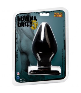 PLUG ANAL WILDFIRE DOWN & DIRTY 5.5” NEGRO