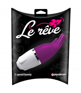 3-SPEED BUNNY MASSAGER LE RÊVE PURPLE