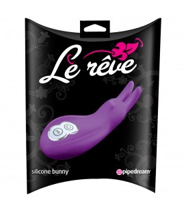 VIBRADOR SILICONE BUNNY LE RÊVE MORADO