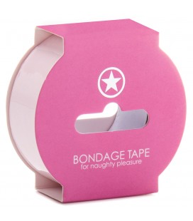 CINTA OUCH! BONDAGE TAPE ROSA CLARO