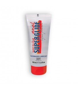 WARMING ANAL SUPERGLIDE WATERBASED LUBRICANT HOT™ 100ML