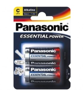 2 PILHAS C LR14 ALCALINAS PANASONIC