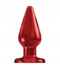 BOTTOM LINE MODEL 2 5” ACRYLIC BUTT PLUG RED