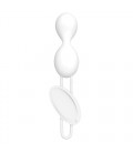 EVE RECHARGEABLE VIBRATING BEADS WHITE