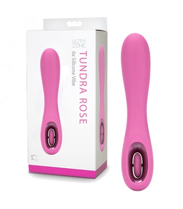 VIBRADOR RECARGABLE TUNDRA ROSE ROSA