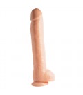 DILDO REALÍSTICO PERFORMERS SERIES SUPER STAR BRANCO