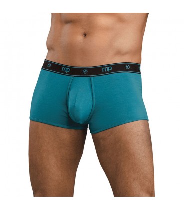 BÓXER POUCH ENHANCER SHORT BAMBOO MALE POWER AZUL