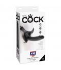 STRAP-ON REALISTA 9” KING COCK NEGRO