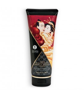 SHUNGA MASSAGE CREAM SPARKLING STRAWBERRY WINE 200ML