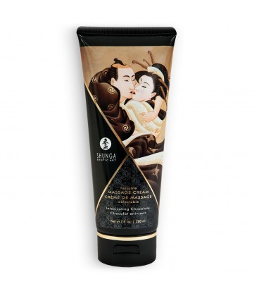 SHUNGA MASSAGE CREAM CHOCOLATE 200ML