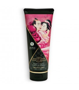 CREME DE MASSAGEM SHUNGA EMOÇÃO DE FRAMBOESA 200ML