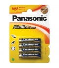 4 AAA ALKALINE PANASONIC BATTERIES