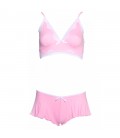 LEG AVENUE SERAPHINA SET PINK