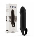 FUNDA CON EXTENSIÓN PARA EL PENE SONO Nº17 NEGRA