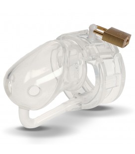 PENIS CAGE SMALL IN CLEAR SILICONE MALESTATION