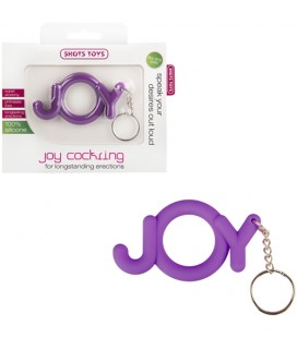 ANEL PARA O PÉNIS JOY ROXO