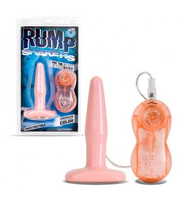 WHITE RUMP SHAKERS ANAL VIBRATING PLUG 