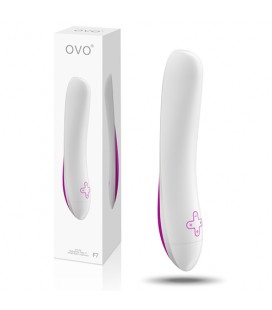 F7 VIBRATOR OVO WHITE AND LILAC