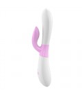 OVO K2 VIBRATOR WHITE AND PINK