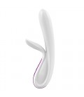 VIBRADOR K5 OVO BLANCO Y FUCSIA