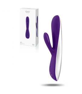 VIBRADOR RECARGABLE E5 OVO MORADO