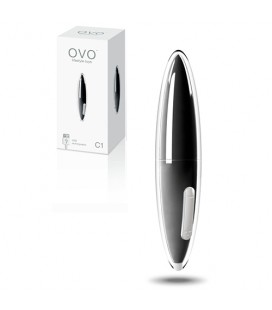 VIBRADOR RECARGABLE C1 OVO NEGRO