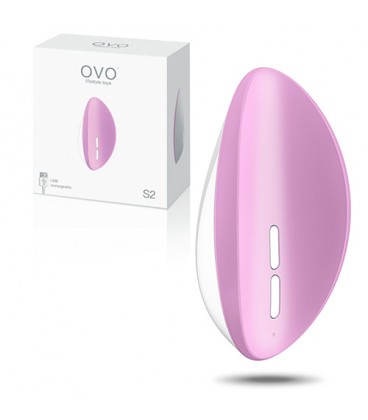 OVO S2 RECHARGEABLE STIMULATOR PINK