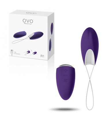 HUEVO RECARGABLE R1 OVO MORADO