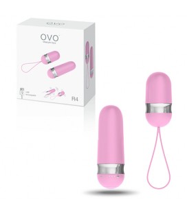 HUEVO RECARGABLE R4 OVO ROSA