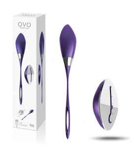 HUEVO RECARGABLE R6 OVO MORADO