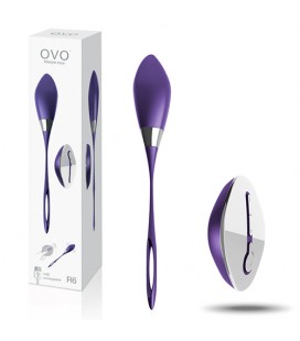OVO R6 RECHARGEABLE EGG PURPLE
