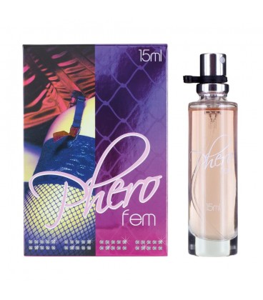 PERFUME COM FEROMONAS PARA MULHER PHEROFEM 15ML