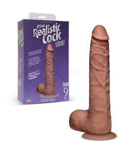 DILDO THE REALISTIC COCK UR3 SLIM 9" MULATO