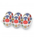 PACK WITH 6 TENGA EGG KEITH HARING DANCE MASTURBATORS