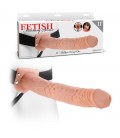 11" HOLLOW STRAP-ON FETISH FANTASY SERIES WHITE