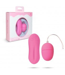 HUEVO VIBRADOR LOVELY EGG PLEASURE SHIVER 2.0 HUEVO VIBRATÓRIO ROSA PEQUEÑO