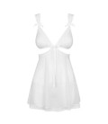 OBSESSIVE SWANITA BABYDOLL AND THONG WHITE