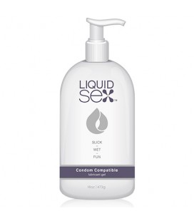 LIQUID SEX CONDOM COMPATIBLE WATER BASED LUBE 473ML