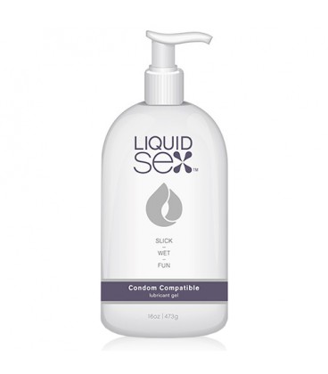 LIQUID SEX CONDOM COMPATIBLE WATER BASED LUBE 473ML