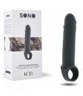 SONO Nº31 PENIS SLEEVE WITH EXTENSION GREY
