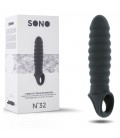 SONO Nº32 PENIS SLEEVE WITH EXTENSION GREY